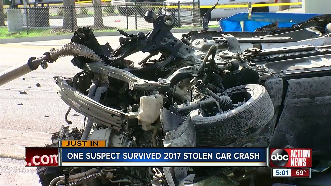 Teenager who survived fiery 2017 crash in stolen vehicle arrested for grand theft auto