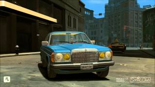 GTA IV 1976 Mercedes-Benz 230E Mod 1080p