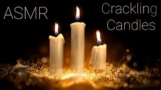 ASMR Crackling Candles for sleeping