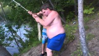 rope swing wipeout