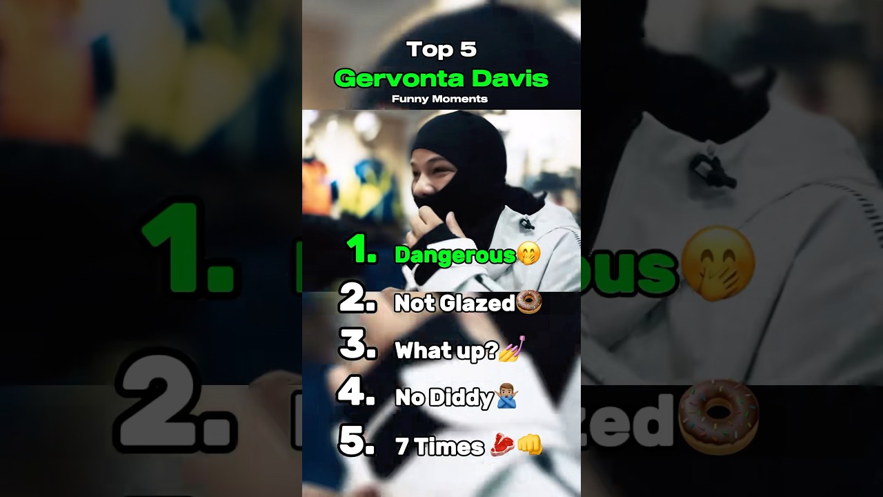 Top 5 Gervonta Davis Funny Moments😂!…