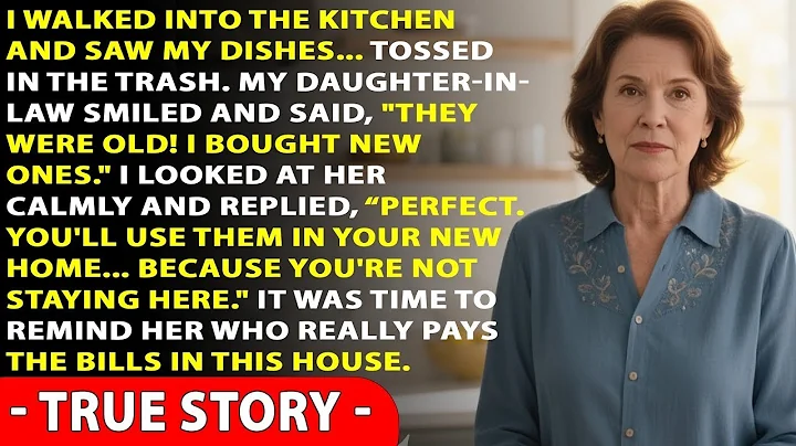 My Daughter-in-Law Threw Away My Dishes as “Filthy” — What I Did Next Silenced Her