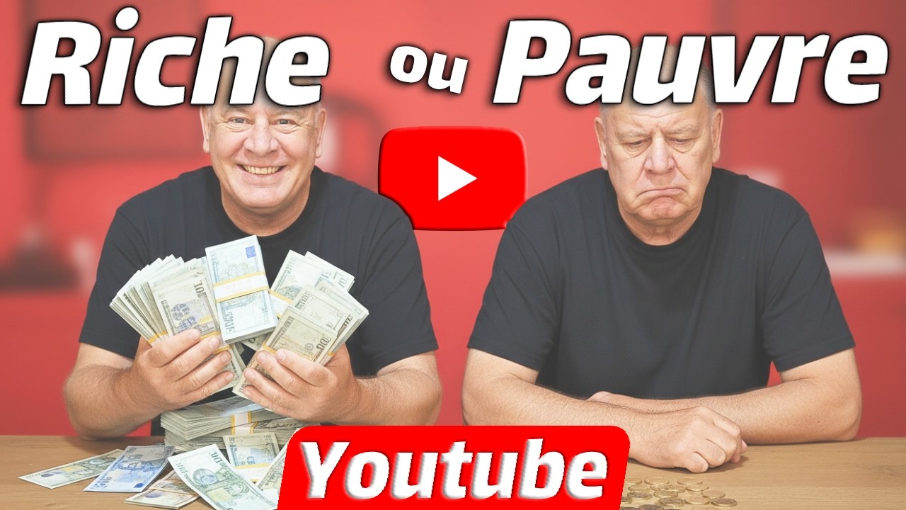 Combien je gagne avec mes 2 chaines youtube