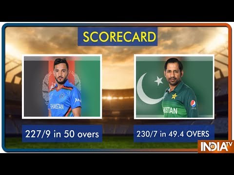 2019 World Cup, Match 36: Pakistan hold nerves to stay alive in WC with thrilling 3-wicket win over