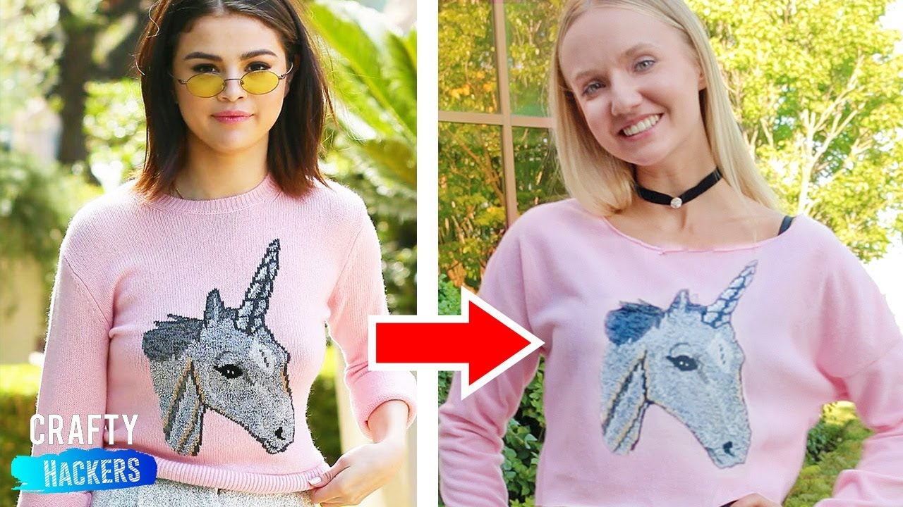 10 DIY Celebrity Inspired Outfits | Selena Gomez, Ariana Grande, Kylie Jenner