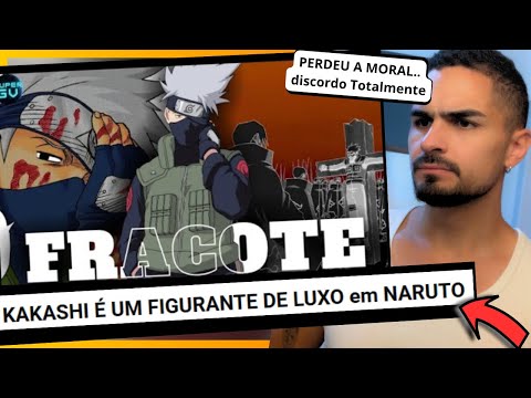 KAKASHI É UM FIGURANTE DE LUXO em NARUTO - react