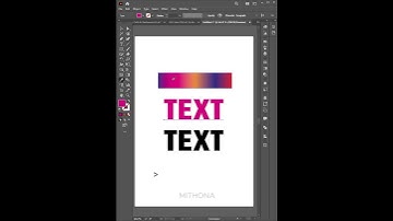 How To Make Rainbow Text In Photoshop 2025  #mithona