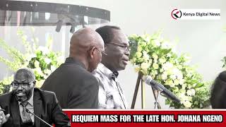 Family of George Were, Pilot of the Ill-Fated Chopper That Crashed With Ngeno, PayTribute to Him