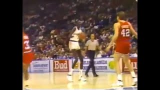 Manute Bol Raining Threes With The Warriors