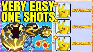 BUFFED PIKACHU just ONE SHOTS everything with this BUILD | Pokemon Unite