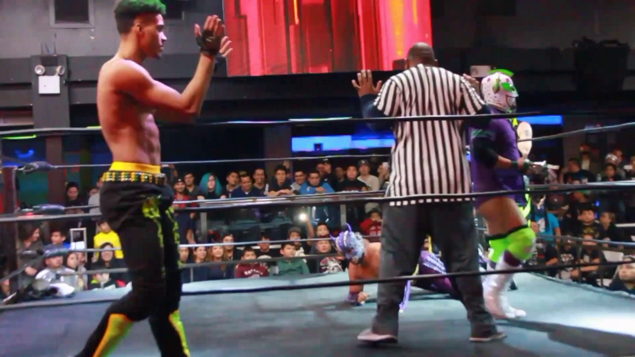 Skayde jr y skayde sr. Vs Drago y golden dragon