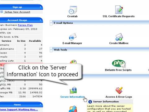 How to check your Server Perl Modules