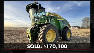 Farm Equipment Auction Results - January 14, 2026