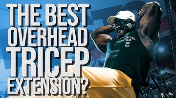 Overhead Triceps Extensions for HUGE Triceps with Hypertrophy Coach Joe Bennett