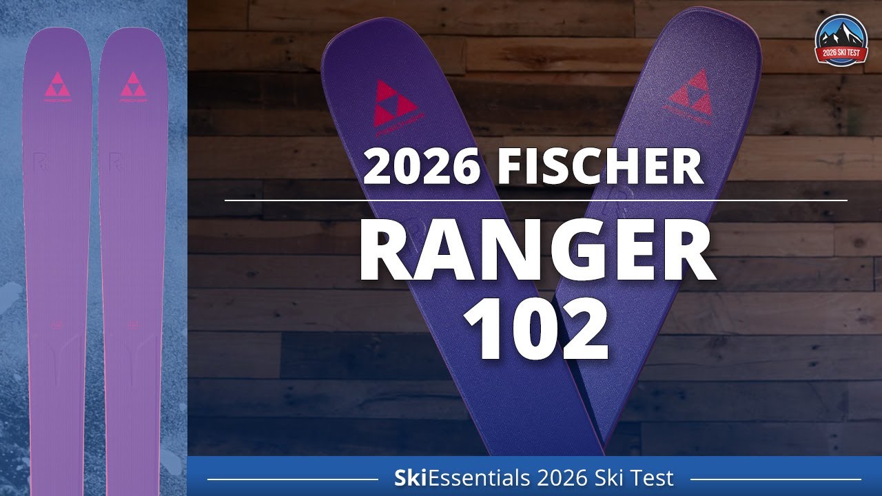2026 Fischer Ranger 102 Skis with Marker Griffon 13 ID Bindings