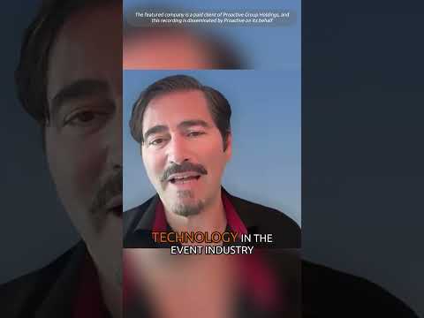 Video thumbnail: AI transforming the event industry | Short Clip