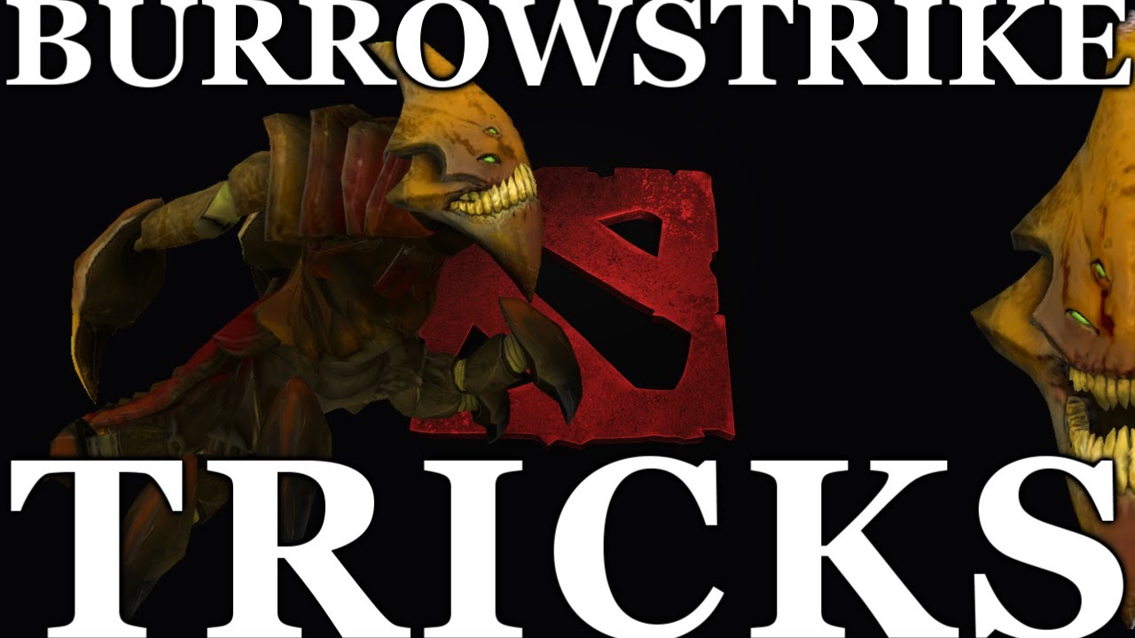 DOTA2 - Sand King Burrowstrike Dodge Tricks  | HD