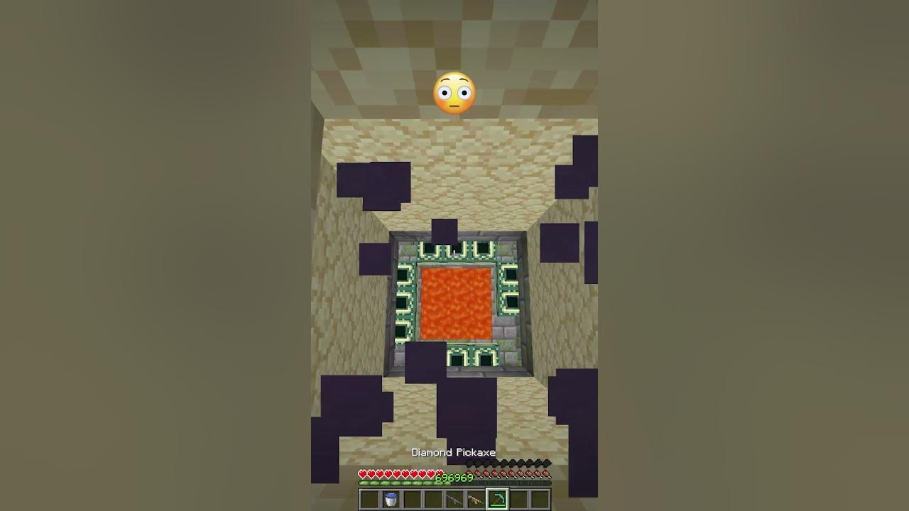 Friend Noticed Wild Seed vs Emoji Reaction Scary #meme #shorts #minecraft