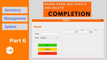 Inventory Management System In Java (Part 6)