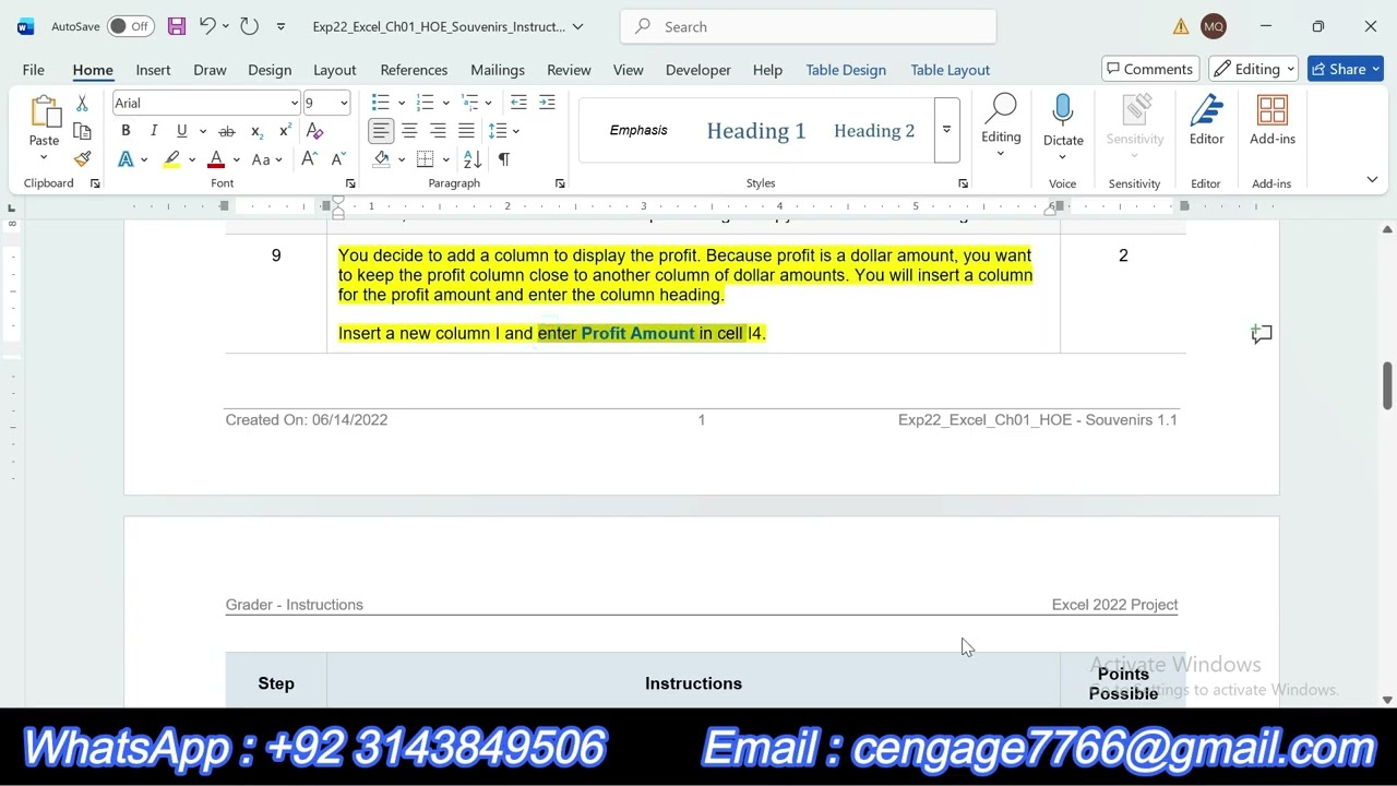 Exp22_Excel_Ch01_HOE_Souvenirs | Exp22 Excel Ch01 HOE Souvenirs