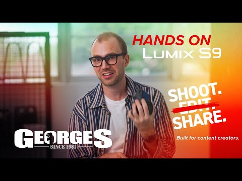 Hands on with the Lumix S9 — A pocket sized full frame camera