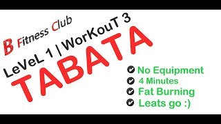 Tabata Level 1, Workout Wtimer