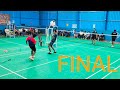 Varshithsai prudhvi  vs jayan jamesvignesh mrhub open badminton tournament telangana  final