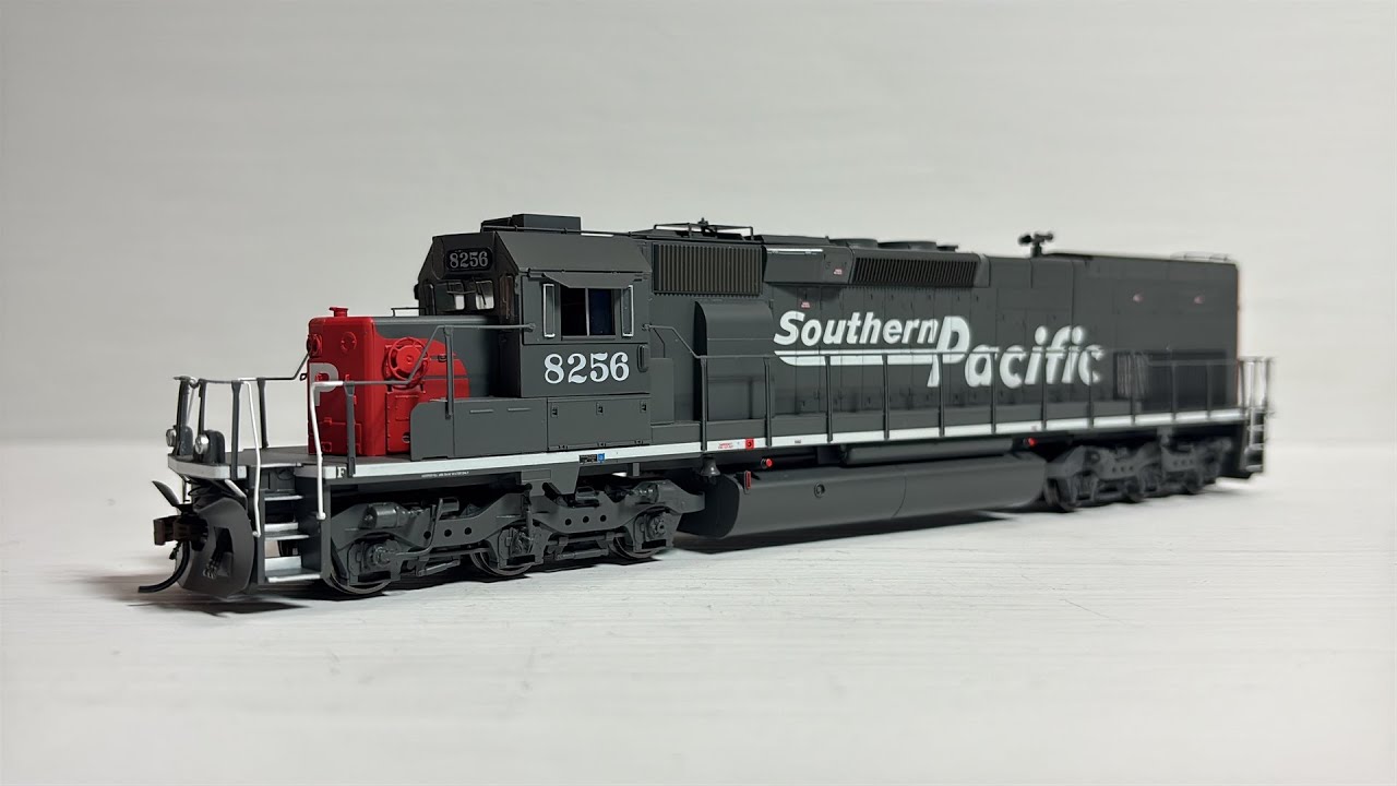 Обзор SP SD40T-2 (Athearn)