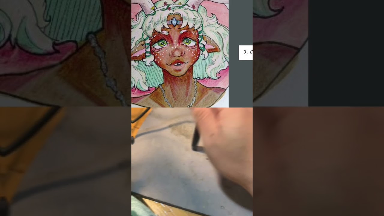 Commission OC Character Redesign |  ELKA EVERFREE | for SUSIEDRAWZ_ 