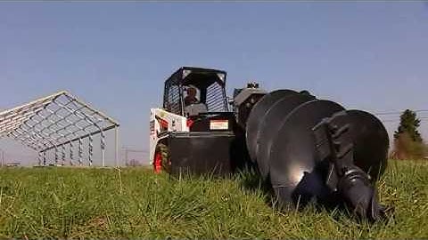 Augers - Bobcat Machine Attachment