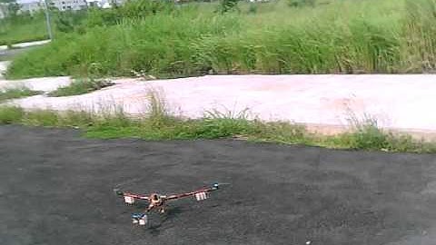 Multiwii Tricopter Maiden hover