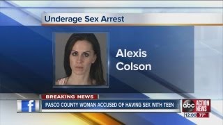Woman arrested for underage sexual conduct