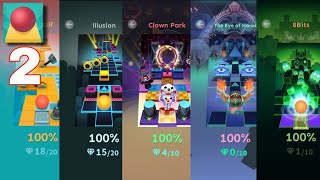 Rolling Sky - Gameplay Part 2 Episode: 4, 5, 6, 7, 8 (iOS, Android) screenshot 2
