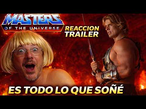 No podrás creer como REACCIONE al Trailer de Masters Of The Universe!!!