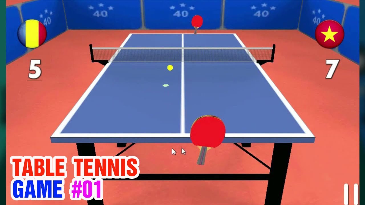 របៀបលេងហ្គេម TABLE TENNIS ដោយសេរី HOW TO PLAY TABLE TENNIS GAME FOR FREE 01 YouTube