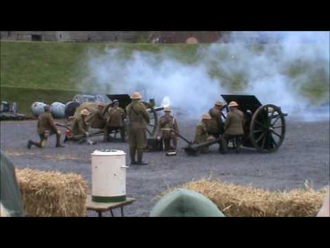 Fort Nelson: Ordnance QF 18 Pounder.