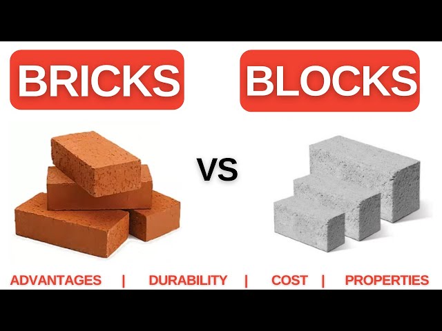 Clay Bricks vs Hollow Clay Bricks: The Differences