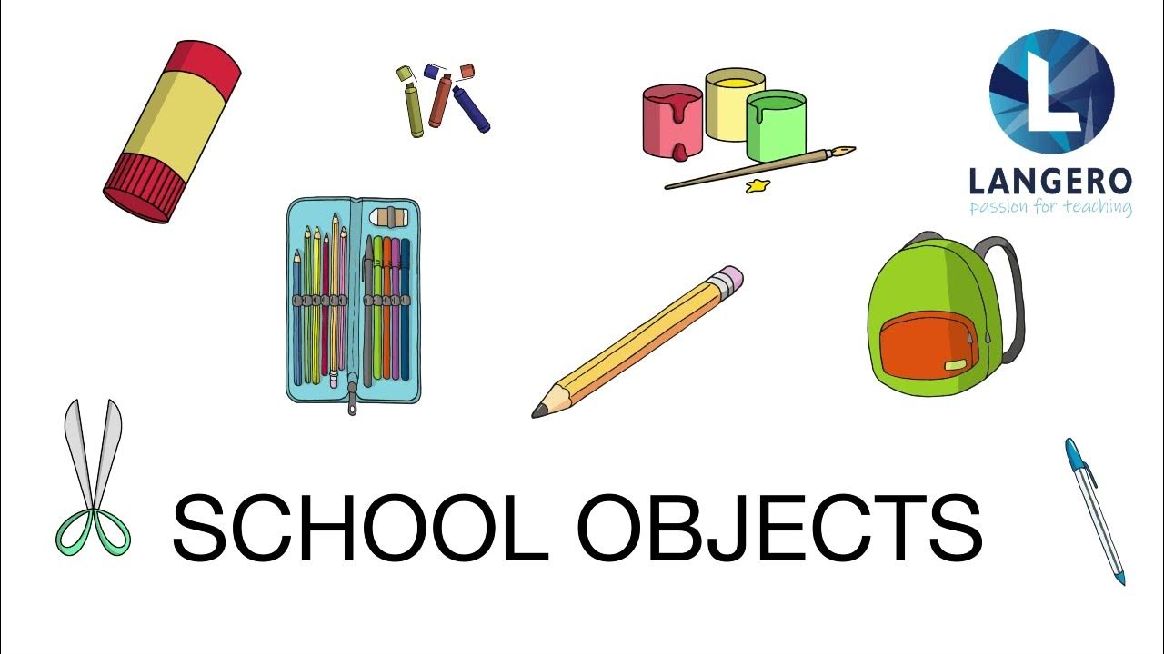 Przybory Szkolne Po Niemiecku Z Rodzajnikami Przybory szkolne po angielsku/School objects - YouTube