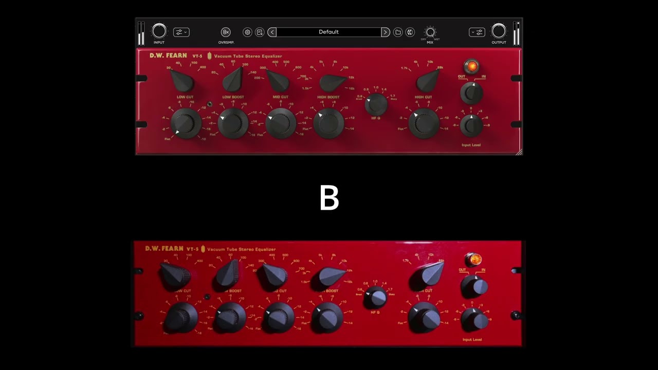 Mixwave D.W. Fearn VT-5 Plugin Versus Hardware (Blind Test)