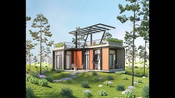 Mẫu nhà số 72 - Nhà Lắp Ghép Container