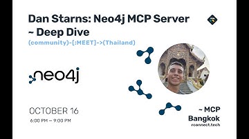 Dan Starns: Neo4j MCP Server Deep Dive