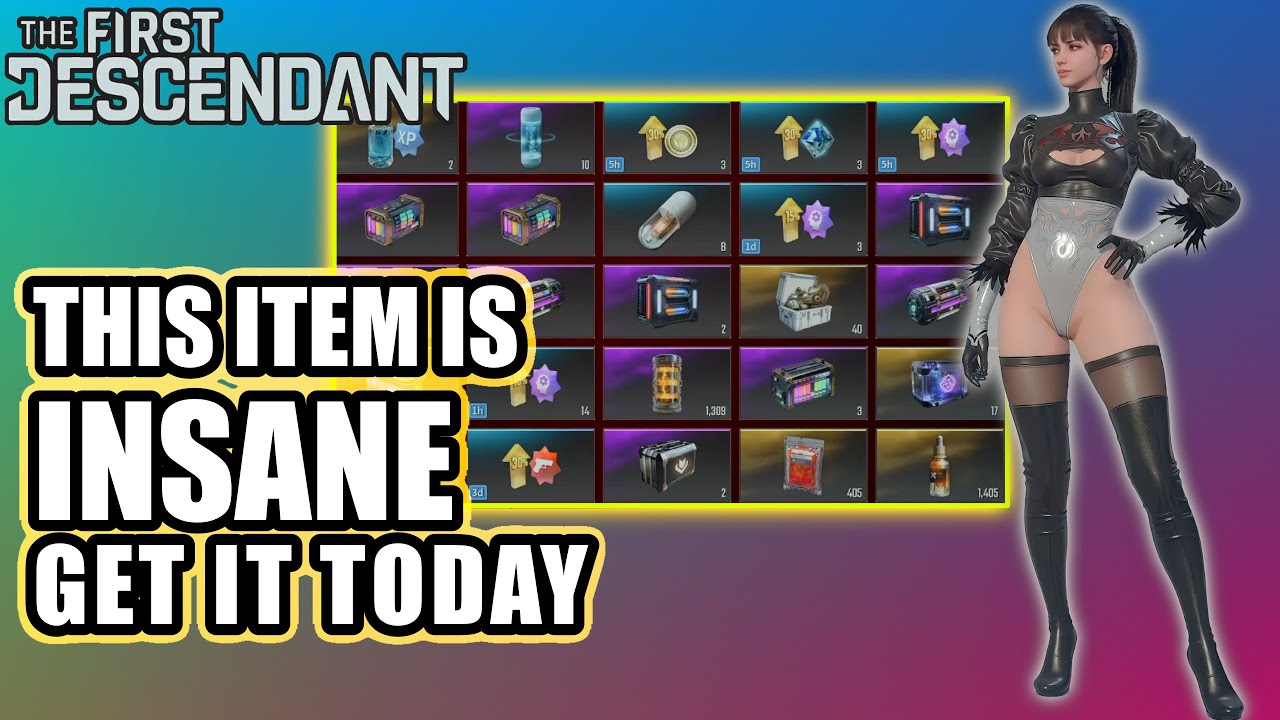 FIRST DESCENDANT: This ITEM Is UNBELIEVABLY INSANE! We Need This In The Game