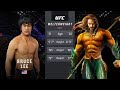 UFC4 Bruce Lee vs AquaMan (EA SPORTS UFC 4)