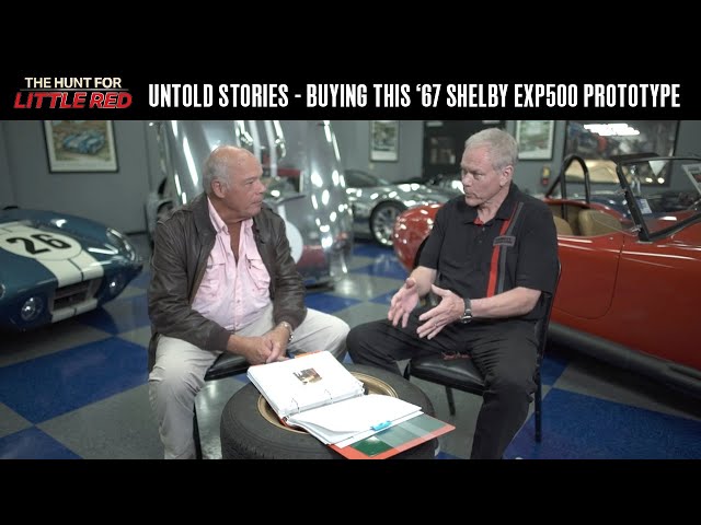 LITTLE RED: Untold Stories - Buying this '67 Shelby EXP500 Prototype - BARRETT-JACKSON