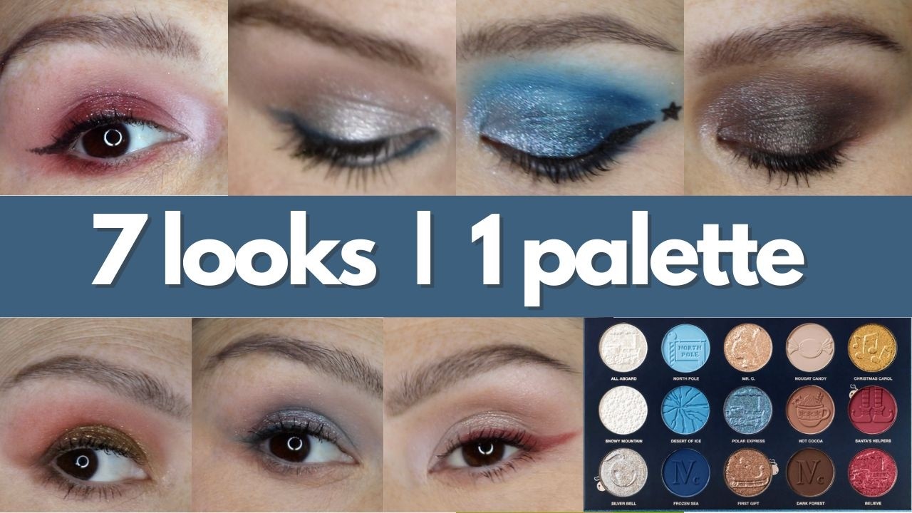 7 LOOKS: Nomad Polar Express Palette | Color Story Challenge