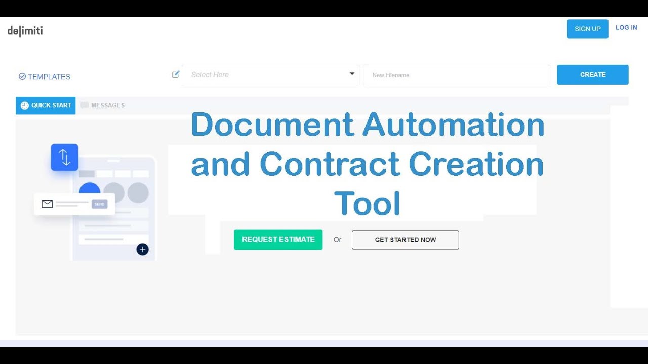 Delimiti - Document Automation and Contract Creation Tool - YouTube