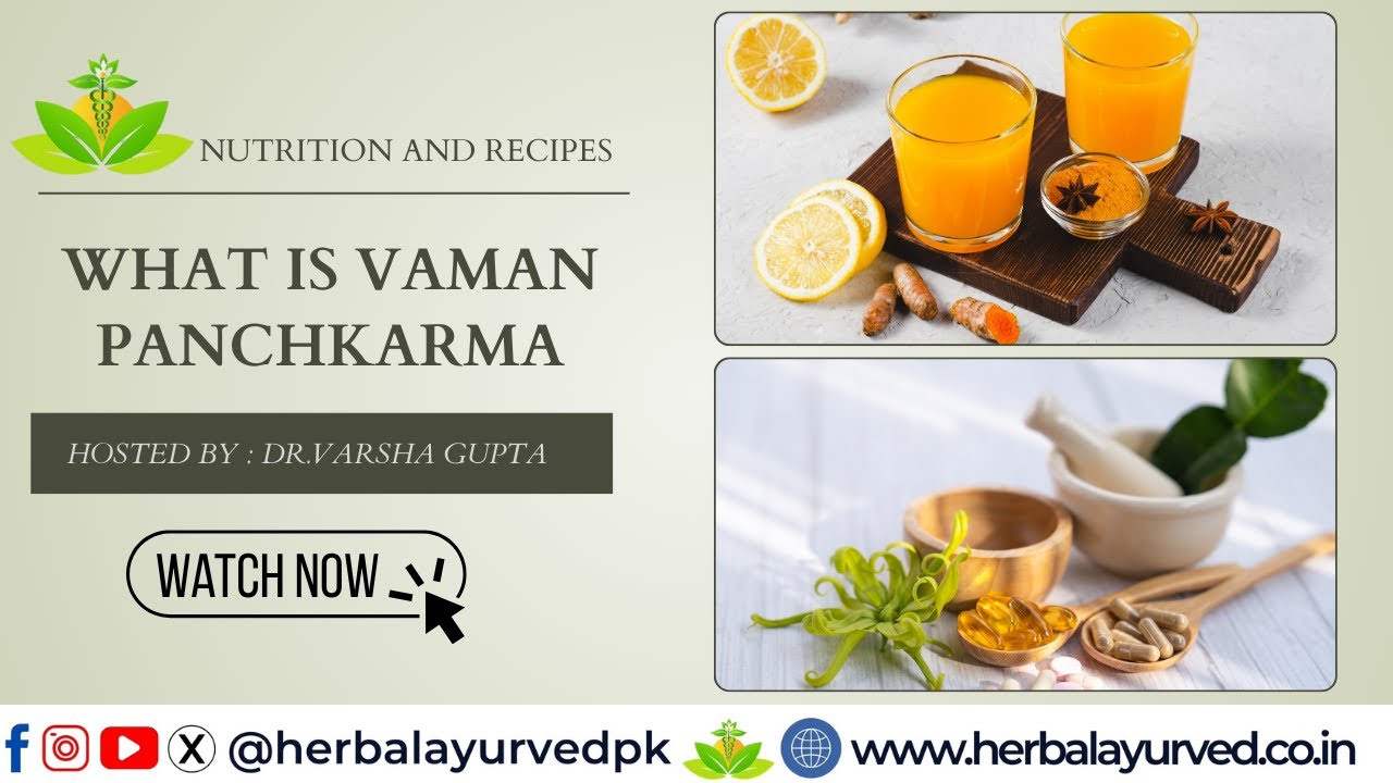 🌿 Vaman Panchakarma: The Ultimate Detox Therapy |  By Dr. Varsha Gupta