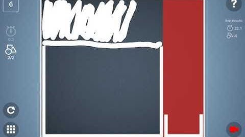 Check out how I solved level 6 in Brain It On! #BrainItOn