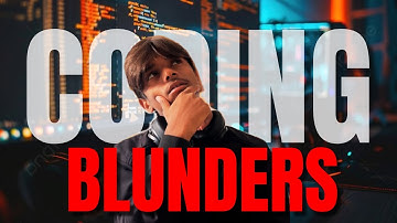 3 Mistakes every beginner coder makes 😱 #coding #viral  #chillcoderrr