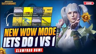 1vs1 ump 🤯 || wow mode Bgmi 😮 ||  MR MASOOM IS LIVE